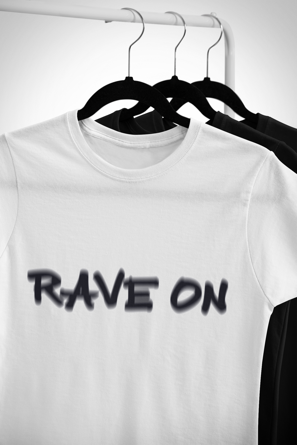 Rave On Visual Effect Softstyle T-Shirt | Techno Outfit