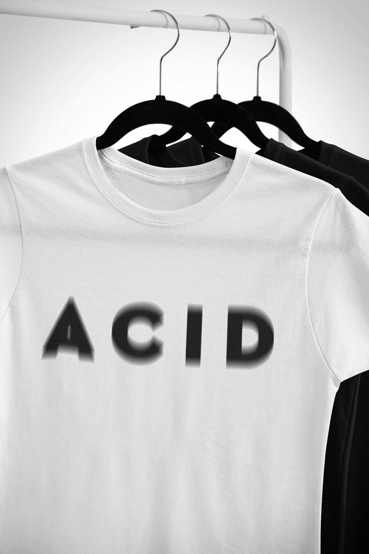 Acid Visual Effect Softstyle T-Shirt | Techno Outfit