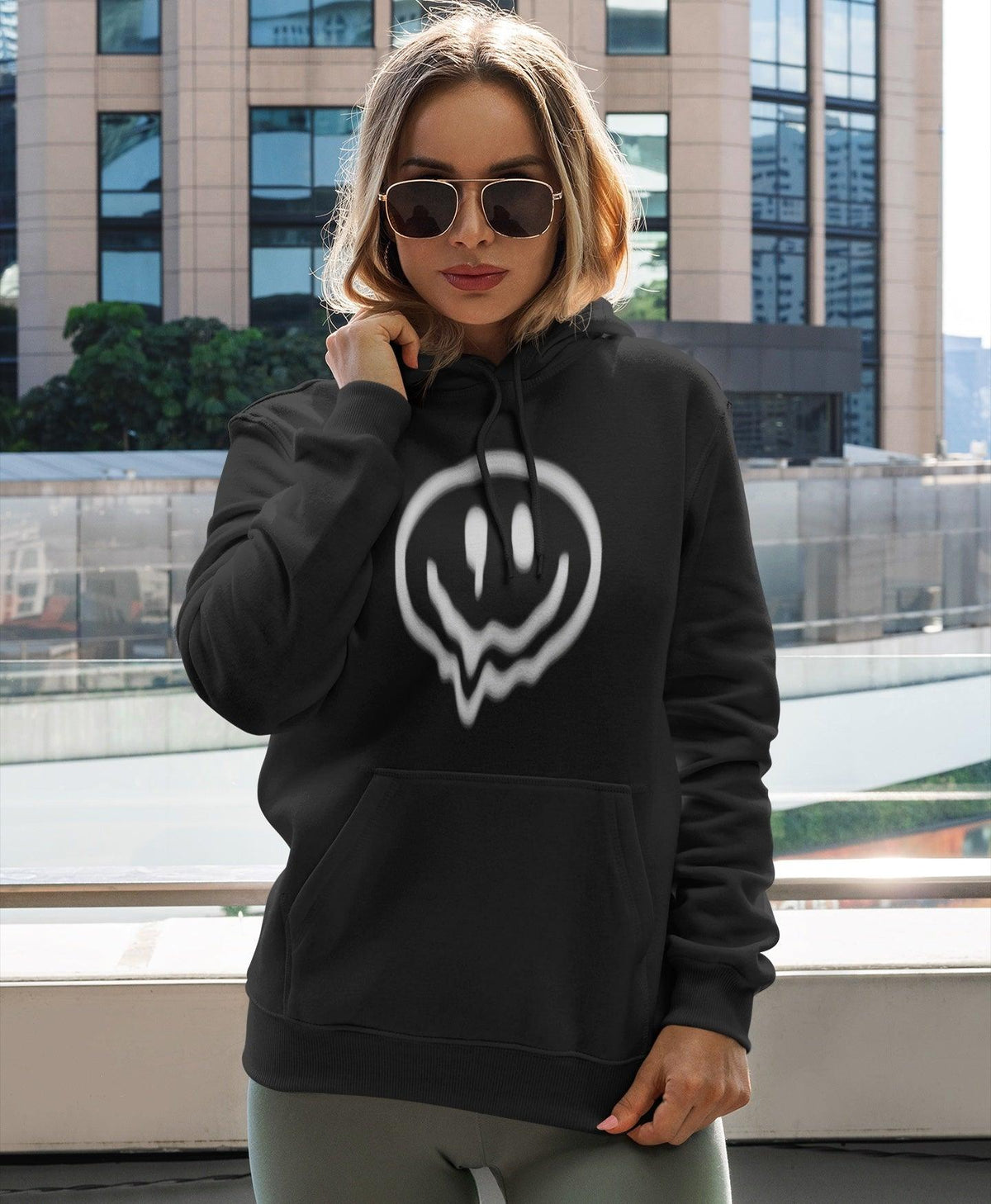 Acid Smiley 2 Hoodie | Techno Outfit