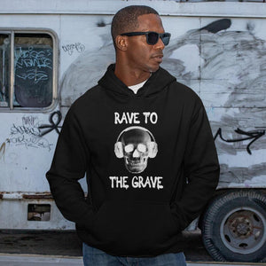 Rave To The Grave Hoodie | Techno Outfit