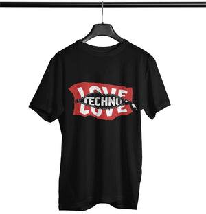 Techno Love Softstyle T-Shirt | Techno Outfit