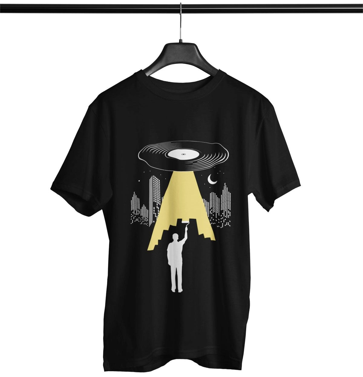 Vinyl Art Softstyle T-Shirt | Techno Outfit