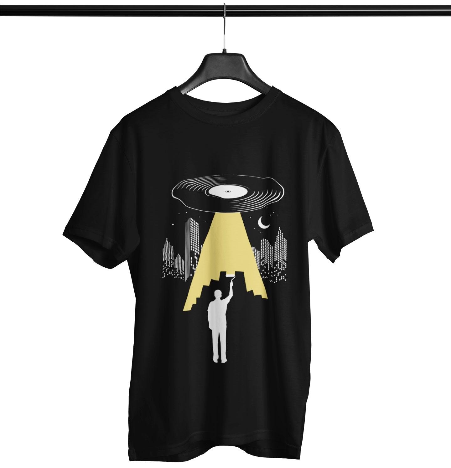 Vinyl Art Softstyle T-Shirt | Techno Outfit