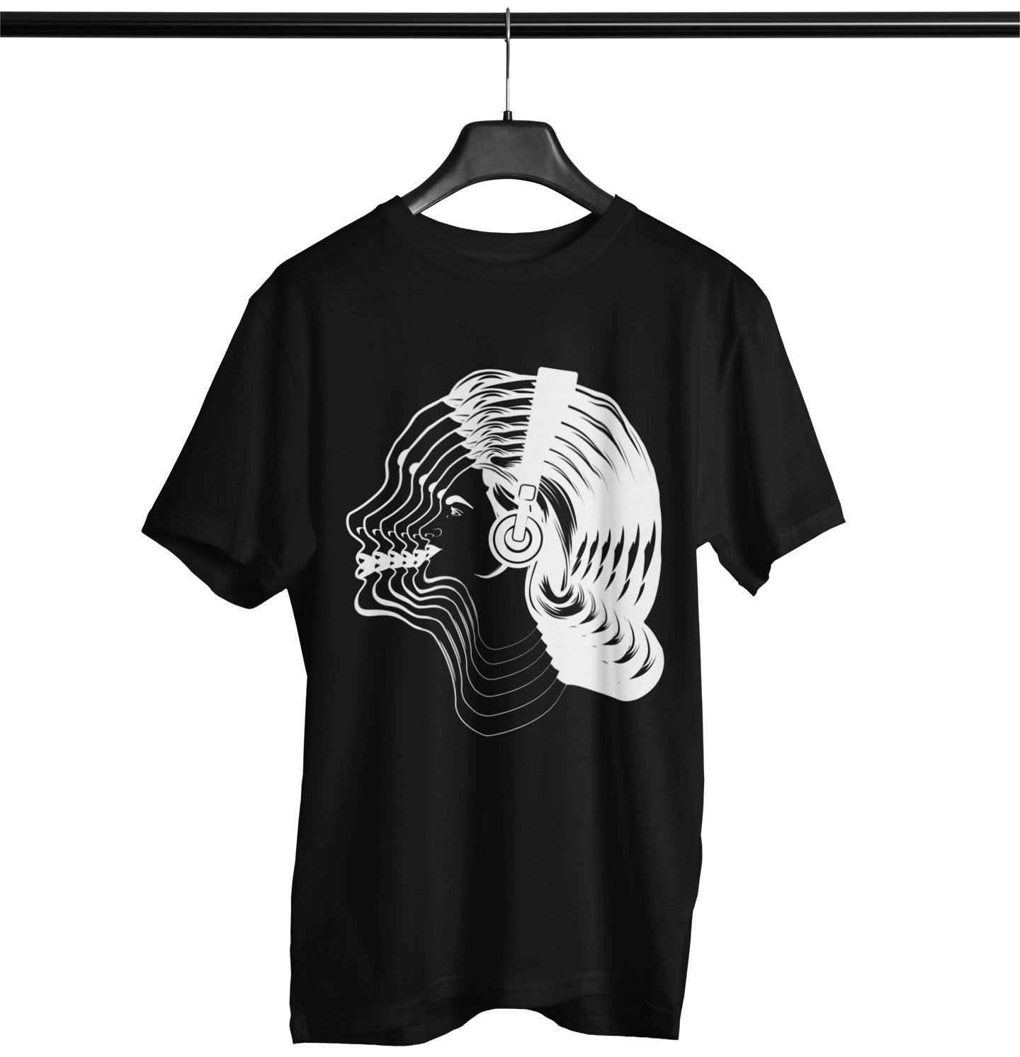 Women Visual Effect Softstyle T-Shirt | Techno Outfit