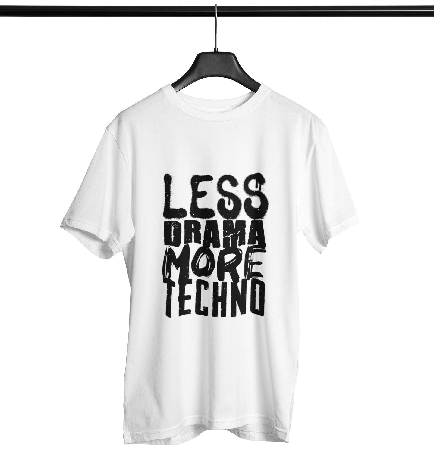 Less Drama More Techno Softstyle T-Shirt | Techno Outfit