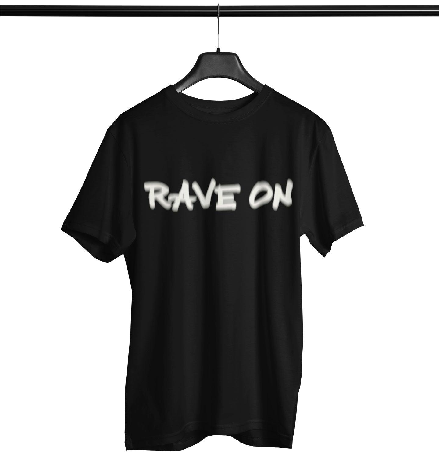 Rave On Visual Effect Softstyle T-Shirt | Techno Outfit