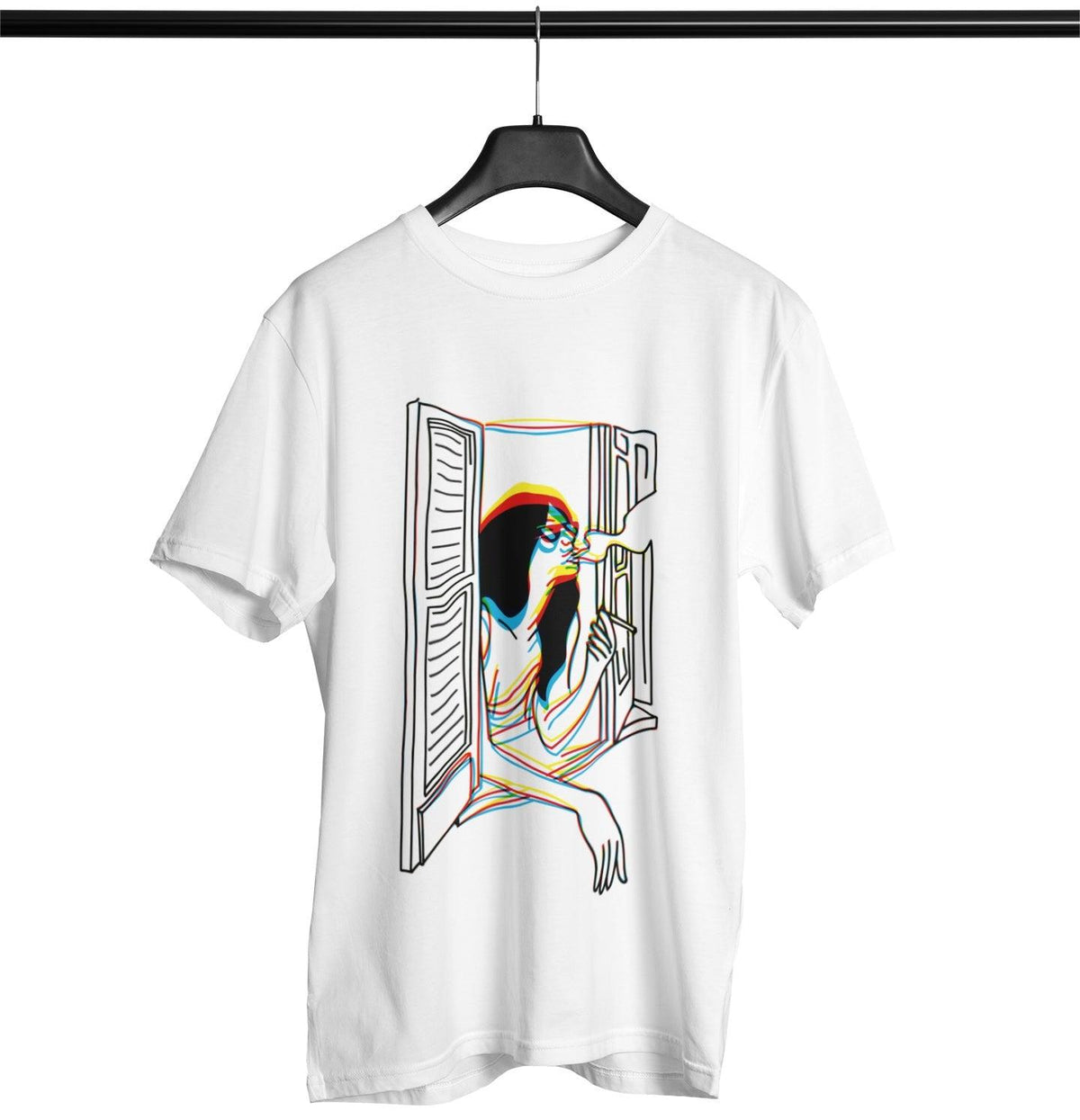 Women Visual Effect 3 Softstyle T-Shirt | Techno Outfit