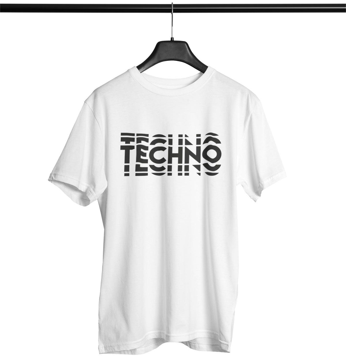 Techno Visual Effect 2 Softstyle T-Shirt | Techno Outfit