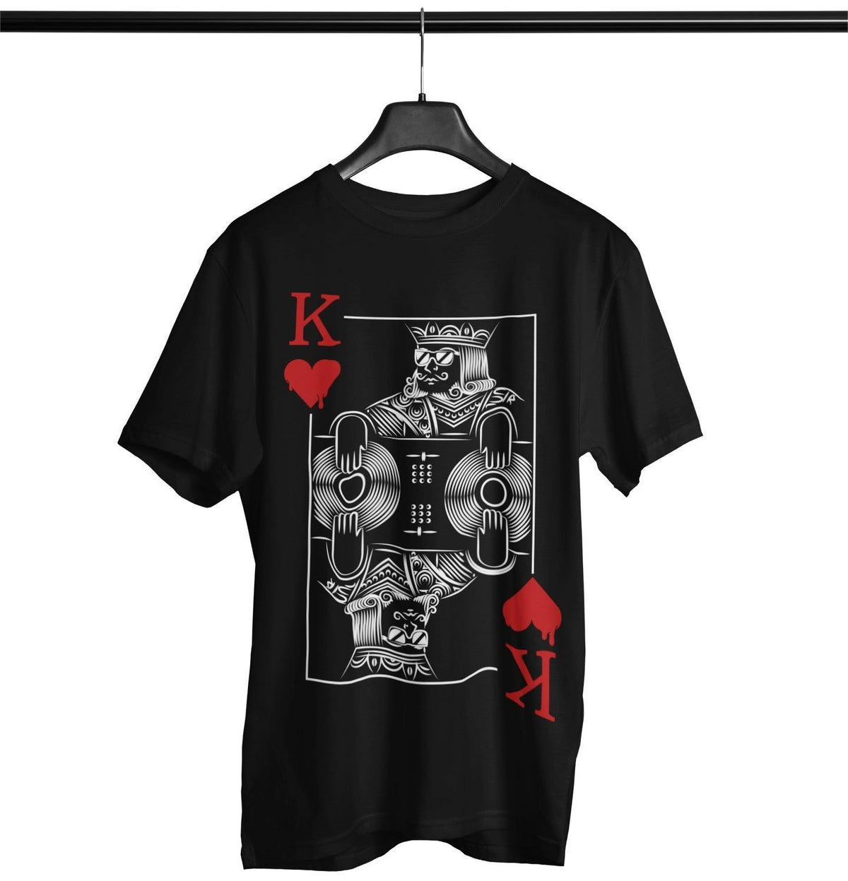 Dj King Of Hearts Softstyle T-Shirt | Techno Outfit