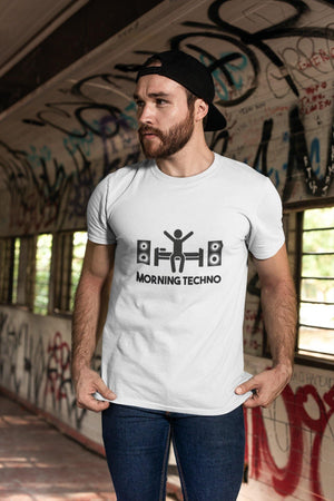 Morning Techno Softstyle T-Shirt | Techno Outfit