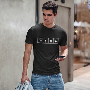 Techno Periodic Table Softstyle T-Shirt | Techno Outfit