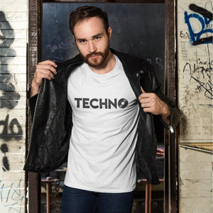 Techno Vinyl Softstyle T-Shirt | Techno Outfit