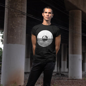 Vinyl Moon Softstyle T-Shirt | Techno Outfit