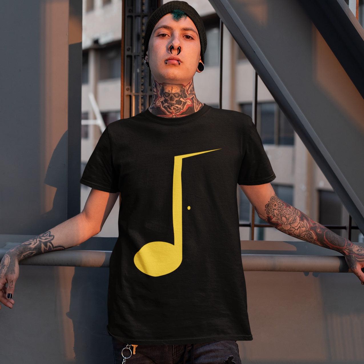 Door Music Note Softstyle T-Shirt | Techno Outfit