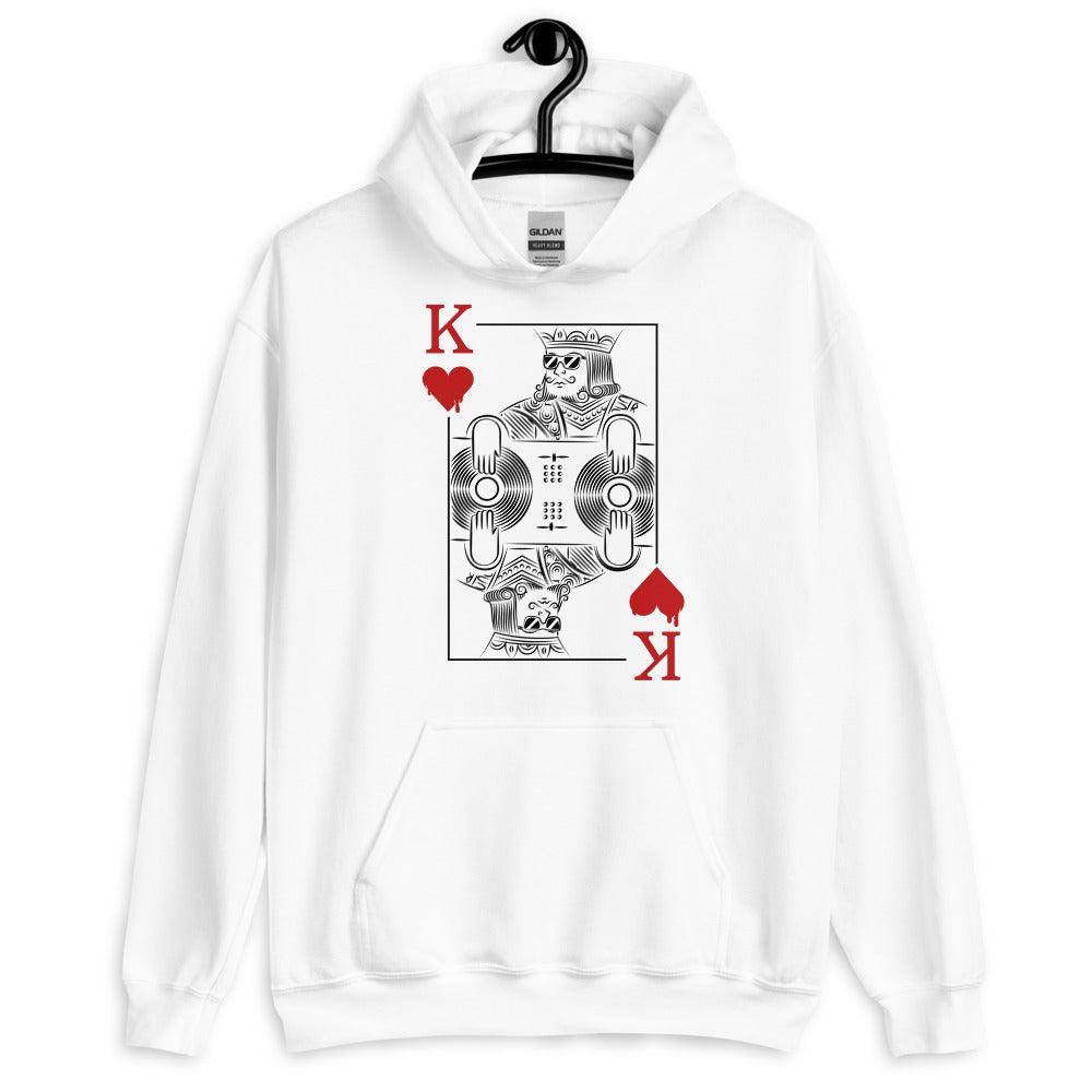 King and queen online card hoodies