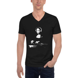 Dj Mona V-Neck T-Shirt | Techno Outfit