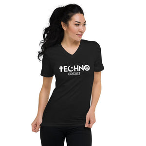 Techno Coexist V-Neck T-Shirt | Techno Outfit