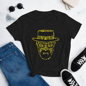 Heisenberg Women's Fitted T-Shirt | Techno Outfit